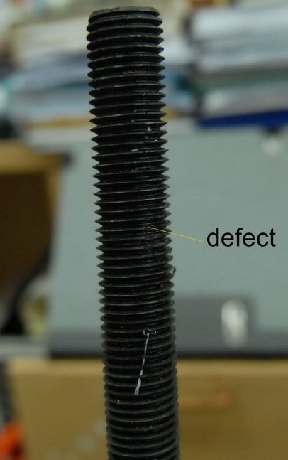Goodni Disqualified Stud Bolt, สตัดห่วยๆ ของ China Goodni Industrial