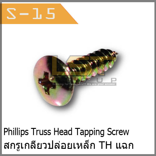 Phillips Truss Head Tapping Screw
